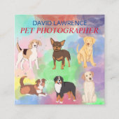 Huisdier Fotograaf- Pet Photography Visitekaartje (Voorkant)
