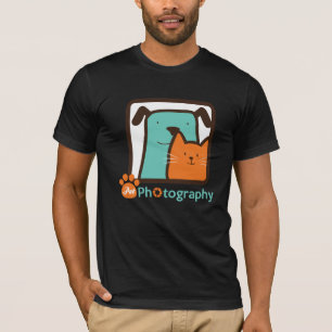 huisdier fotografie t-shirt