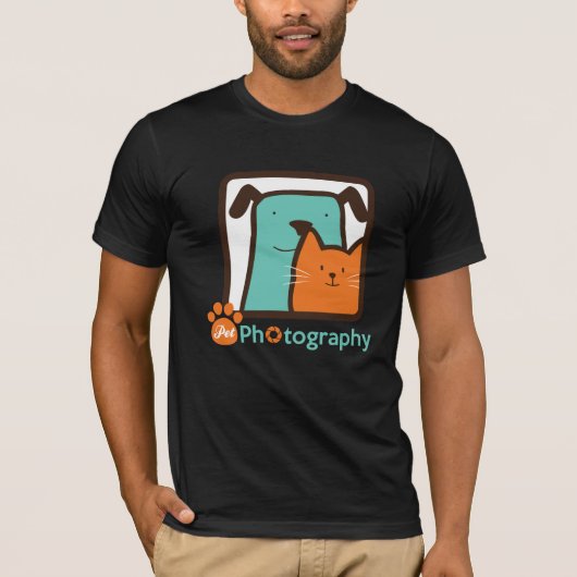 huisdier fotografie t-shirt (Voorkant)