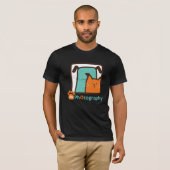 huisdier fotografie t-shirt (Voorkant volledig)