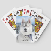 Huisdier fotonaam pokerkaarten (Achterkant)