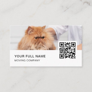 Huisdier Groomer QR Code Logo Social Media Visitekaartje