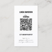 Huisdier Groomer Salon Care Kerry Blue Terrier Visitekaartje (Achterkant)