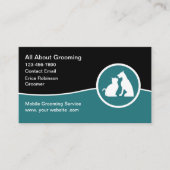 Huisdier Grooming Mobile Afspraakkaarten Afsprakenkaartje (Voorkant)