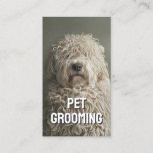 Huisdier Grooming Salon Care Boutique Komondor Por Visitekaartje