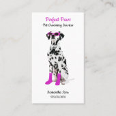 Huisdier Grooming Services Honden Visitekaartje (Voorkant)