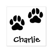 Huisdier handtekening met Paw Print stempel Charli (Design)