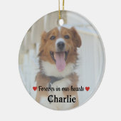 Huisdier Herdenking Geschenk voor Huisdier Verlies Keramisch Ornament (Links)