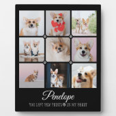 Huisdier-herdenkingscadeau Aandenken aan huisdierv Fotoplaat (Voorkant)