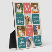 Huisdier-herdenkingscadeau Verlies van huisdier Re Fotoplaat (Zijkant)