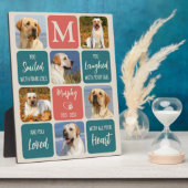 Huisdier-herdenkingsgeschenk Huisdier Verlies Mode Fotoplaat (Zijkant)