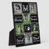 Huisdier-herdenkingsgeschenk - Verlies van huisdie Fotoplaat (Zijkant)