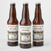 Huisdier herdenkingsgeschenken | Gepersonaliseerd Bier Etiket