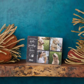 Huisdier-herinnering Aandenken Sympathie Verlies v Fotoplaat (Zijkant)