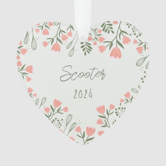 Huisdier-herinneringssieraad Ornament (voorkant)