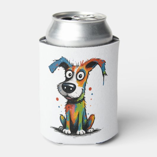 huisdier hond blikjeskoeler (Blikje Voorkant)