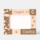 Huisdier Hond Botten Paw Prints Gegraveerde Lijstjes (Voorkant)