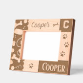 Huisdier Hond Botten Paw Prints Gegraveerde Lijstjes (Links)