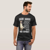 Huisdier Hond Duitse Herder Vaderdag T-shirt (Voorkant volledig)