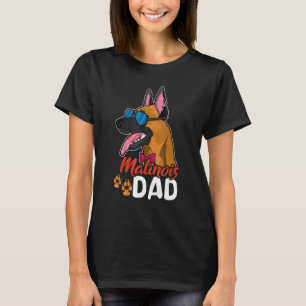 Huisdier Hond Eigenaar Herder Belgische Malinois P T-shirt
