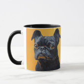 Huisdier Hond Elegante Moderne Aangepaste Foto Gep Mok (Links)