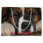 Huisdier hond foto groot cadeauzakje (Achterkant)