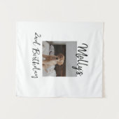 Huisdier hond kat dier verjaardag foto modern eenv wandkleed (Voorkant (horizontaal))