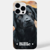 Huisdier hond kat foto naam harten Case-Mate iPhone case (Achterkant)