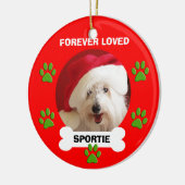 Huisdier Hond Memorial Kerstmis Ornament Gifts (Links)