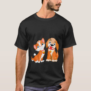 Huisdier Hond Rode Honden Schattig T-shirt
