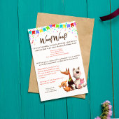 Huisdier hond verjaardag grappige Uitnodiging