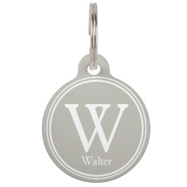 Huisdier ID Gepersonaliseerde Aangepaste Naambordj Huisdierpenning