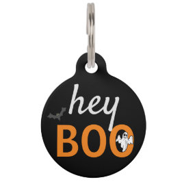 Huisdier ID-label - hey BOO Ghost / Bats BLK Huisdierpenning