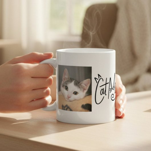 Huisdier Kat Foto Koffiemok