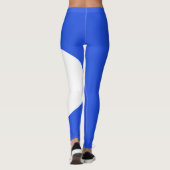 Huisdier Kat Moeder Naam Elektrisch saffierblauw A Leggings (Achterkant)
