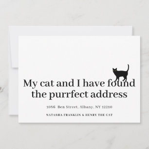 Huisdier Kat Nieuw Adres We Zijn Verhuisd Mededeli