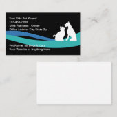 Huisdier kennel Hond en Kat Theme Visitekaartjes (Voorkant / Achterkant)