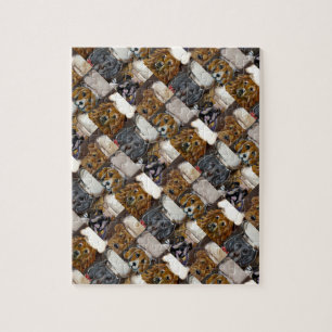 HUISDIER KOKENDE KUNST LEGPUZZEL