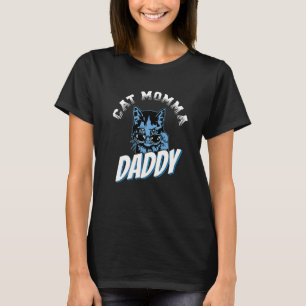 Huisdier Koppels Kat In Zonnebril Mama Kat Momma D T-shirt