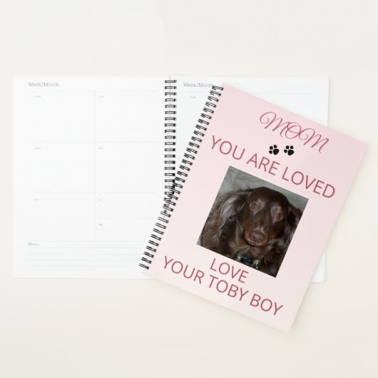 Huisdier Liefde Foto Planner Kunst (Display)