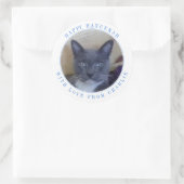 HUISDIER LIEFDE Grote Ronde Hanukkah Stickers (Tas)