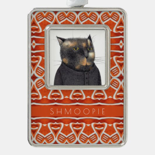 HUISDIER LIEFDE Ingelijst ornament + tekst / Gebru (Voorkant)