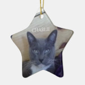 HUISDIER LIEFDE Keramische Star Ornament (Links)