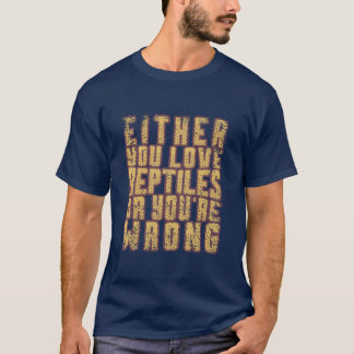 Huisdier Liefde Reptiel Hagedis Geko jongen T-shirt
