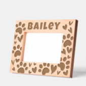 Huisdier Modern Eenvoudige Schattigee Pootjes en H Gegraveerde Lijstjes (Links)