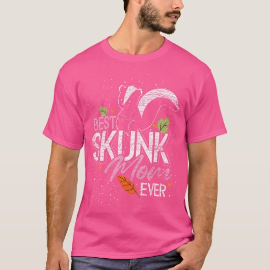 Huisdier moeder dier ouder stinkdier t-shirt (Voorkant)