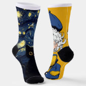 Huisdier & nacht sokken voor de slaap en de winter (Gebogen)