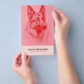 Huisdier Oppasser Walker  Flyer (Hand)