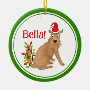 Huisdier ornament grappige humor schattige hond