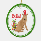 Huisdier ornament grappige humor schattige hond (Links)
